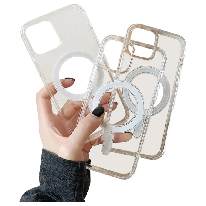 MagSafe Case With Screen Protector Transparent iPhone 13